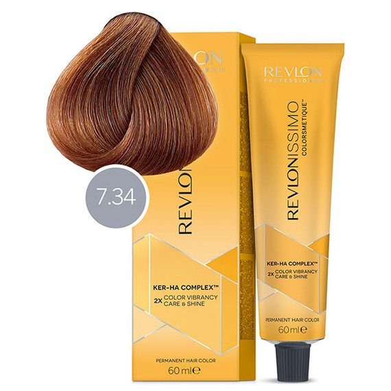 Revlon Revlonissimo Colorsmetique hajfesték 7.34
