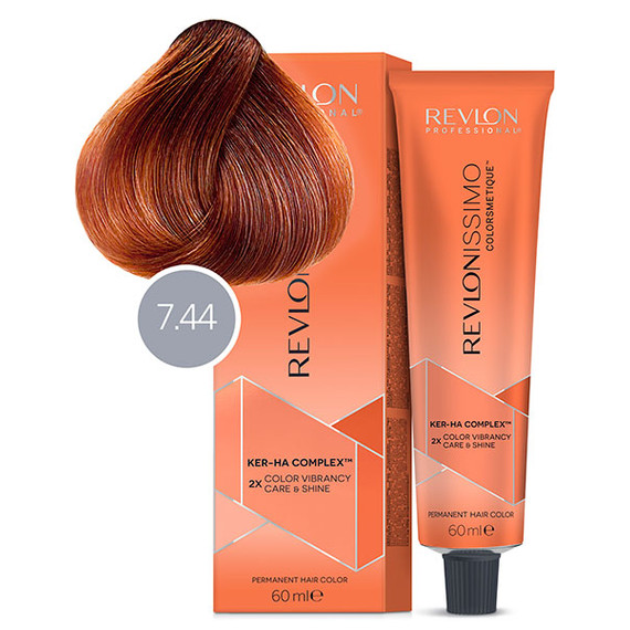 Revlon Revlonissimo Colorsmetique hajfesték 7.44