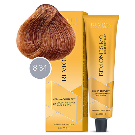 Revlon Revlonissimo Colorsmetique hajfesték 8.34