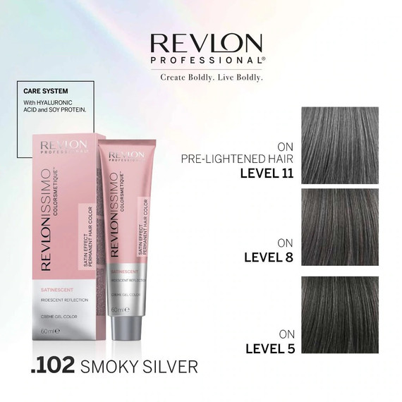 Revlon Revlonissimo Colorsmetique Satinescent hajfesték 102 Revlon Revlonissimo Colorsmetique Satinescent hajfesték 102