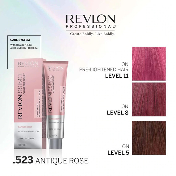 Revlon Revlonissimo Colorsmetique Satinescent hajfesték 523 Revlon Revlonissimo Colorsmetique Satinescent hajfesték 523