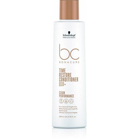 Schwarzkopf Bonacure Clean Preformance Time Restore Q10 balzsam, 200 ml Schwarzkopf Bonacure Clean Preformance Time Restore Q10 balzsam, 200 ml