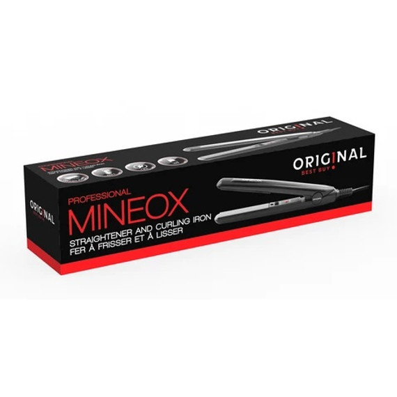 Sibel Mineox mini hajvasaló fekete 0447512 Sibel Mineox mini hajvasaló fekete 0447512