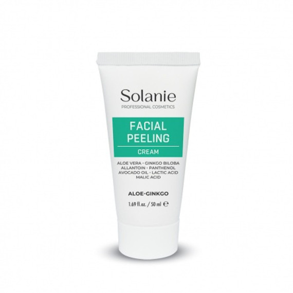 Solanie Aloe Ginkgo mélytisztító arcradír, 50 ml