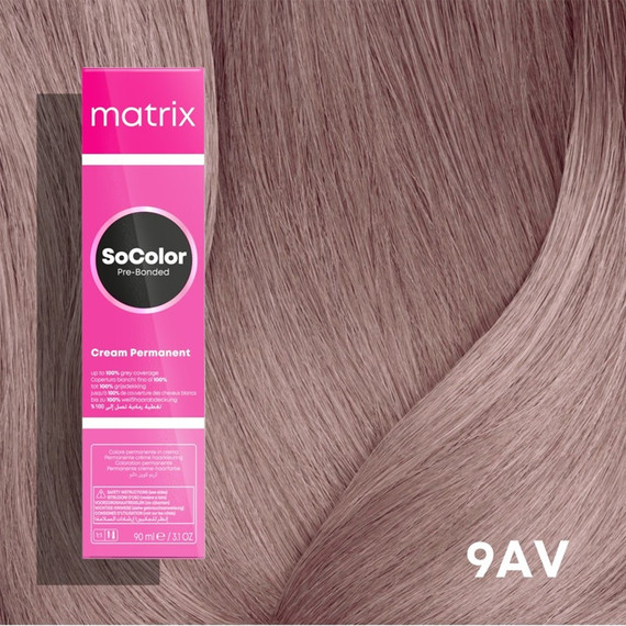 Matrix SoColor Pre-Bonded hajfesték 9AV / 9.12