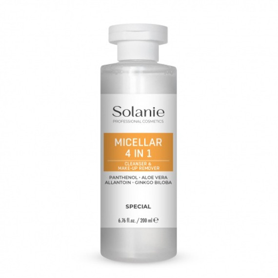 Solanie Micellás Smink-és Szemfesték lemosó folyadék 200 ml