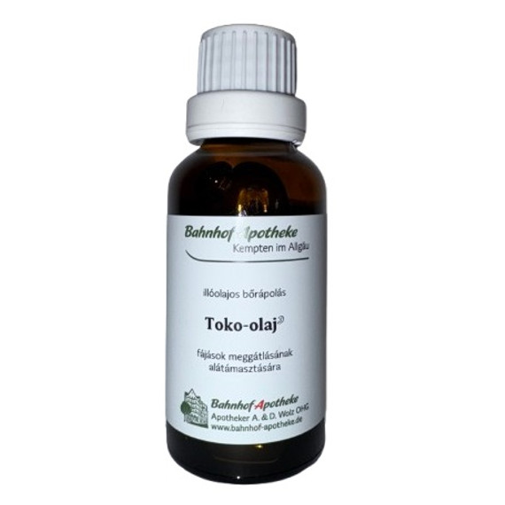 Stadelmann toko-olaj (idő előtti méhtevékenység csökkentésére), 30 ml