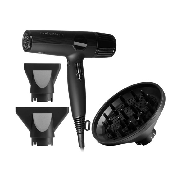 Wad Elite Pro hajszárító, fekete 2400W Wad Elite Pro hajszárító, fekete 2400W