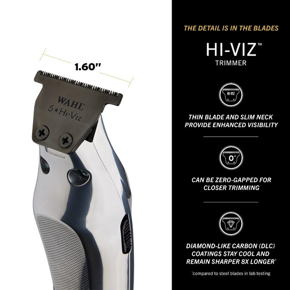 Wahl Hi-Viz Li-Ion Metal kontúrvágó Wahl Hi-Viz Li-Ion Metal kontúrvágó