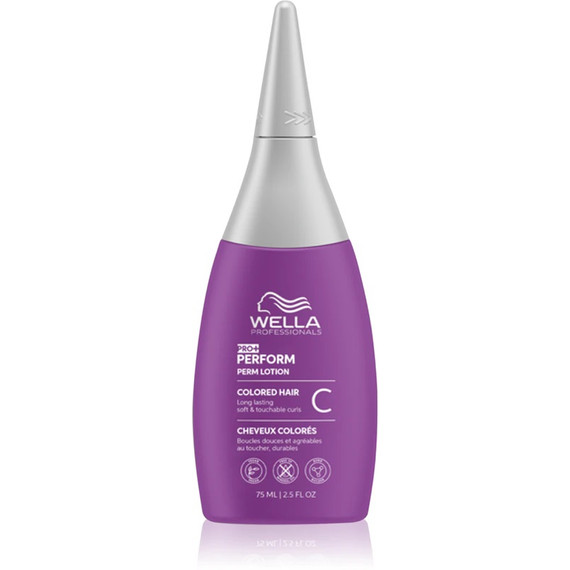 Wella Professionals Perform+ Perm C dauervíz festett hajra, 75 ml