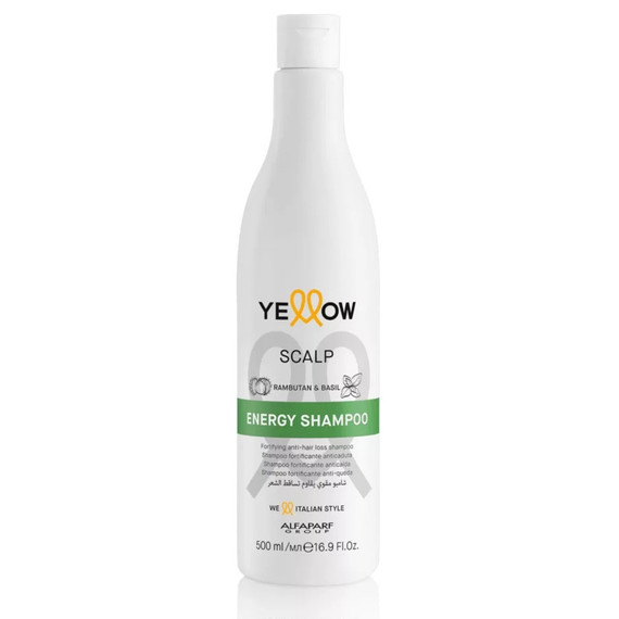 Yellow Scalp Energy hajhullás elleni sampon, 500 ml