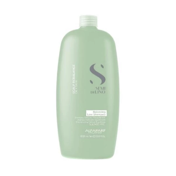 Alfaparf Semi Di Lino Scalp Rebalance Balancing Low sampon zsíros hajra, 1 l