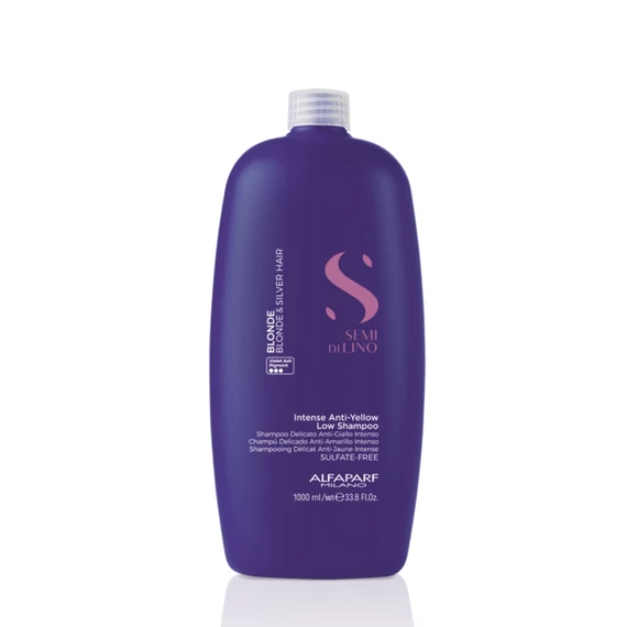 Alfaparf Semi di Lino Blonde Anti-Yellow Low hamvasító sampon szőke hajra,1 l