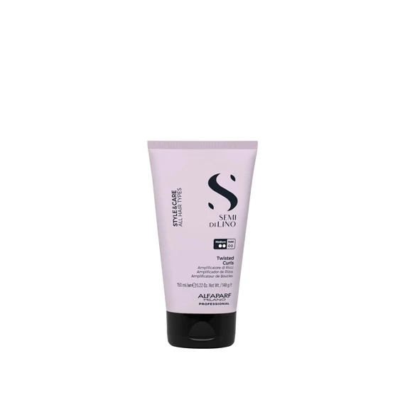 Alfaparf Semi di Lino Style &amp; Care Twisted Curls kontroll krém, göndör hajra, 150 ml