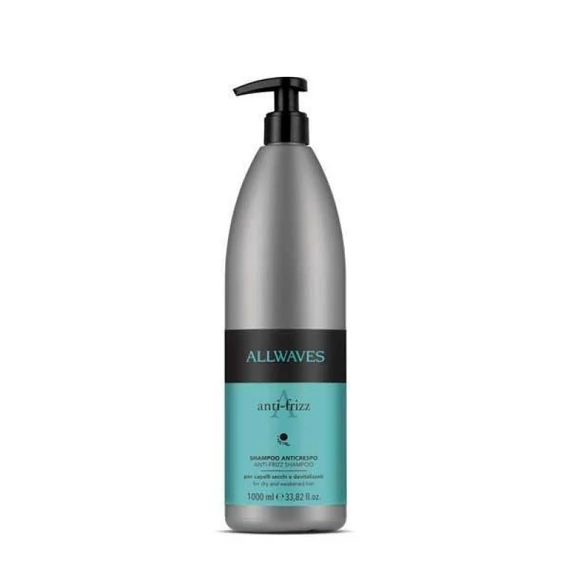 Allwaves Anti-Frizz sampon száraz és élettelen hajra, 500 ml