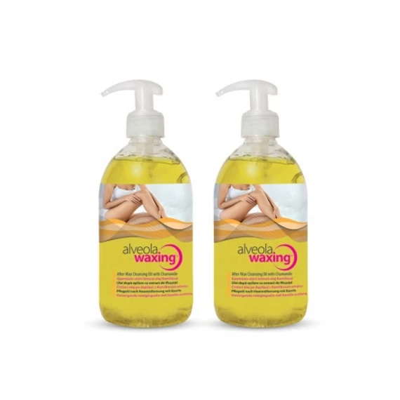 Alveola Waxing gyantázás utáni lemosó olaj kamillával, 2x300 ml