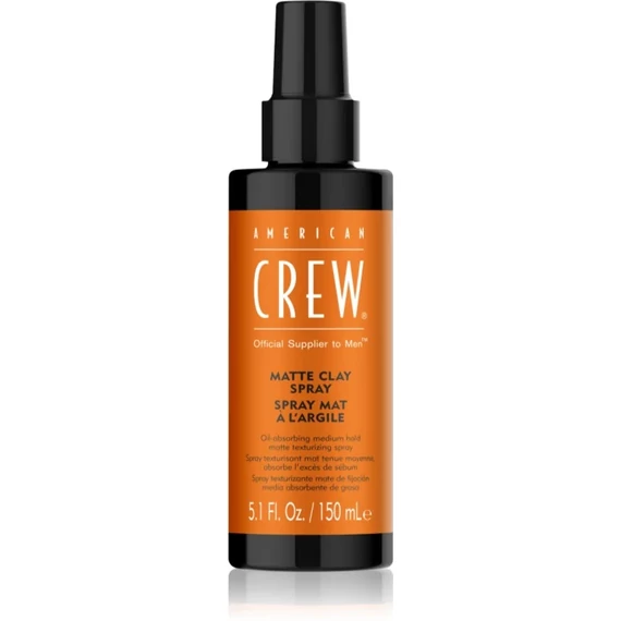 American Crew Matte Clay Spray agyagos matt spray, közepes tartás, matt hatás, 150 ml