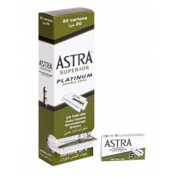 Astra Platinum pengék, 20x5 db