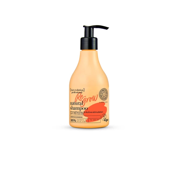 Hair Evolution Re-grow természetes sampon, 245 ml