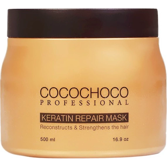 Cocochoco Keratin szulfátmentes hajregeneráló pakolás, 500 ml