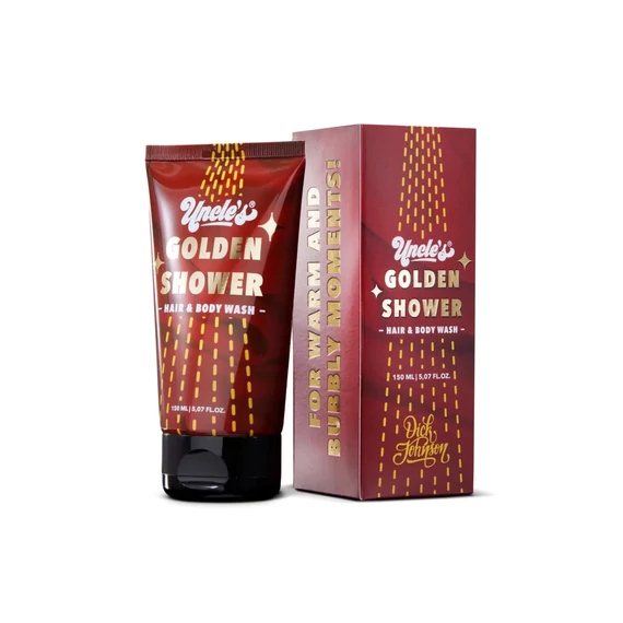 Dick Johnson Uncle's Golden Shower Hair&amp;Body Wash, 150 ml
