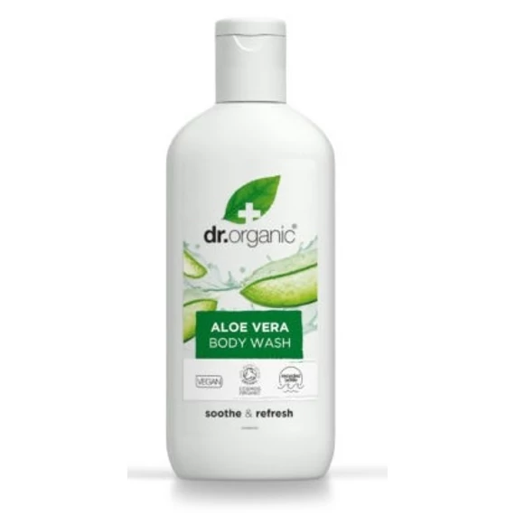 Dr Organic Bio Aloe Vera tusfürdő, 250 ml