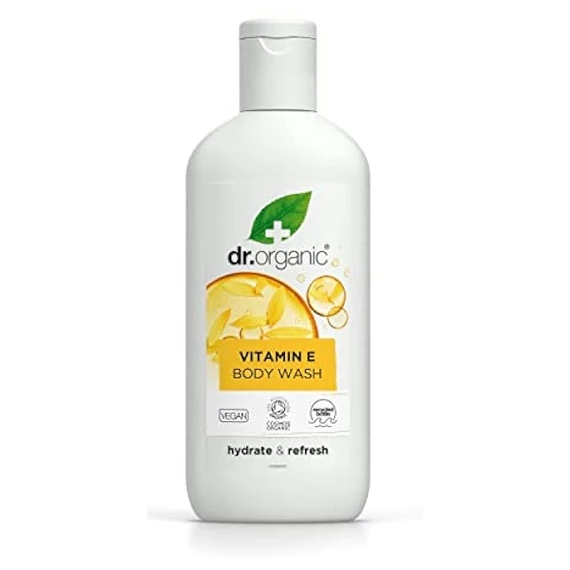 Dr Organic Bio E-Vitaminos tusfürdő, 250 ml