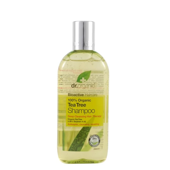 Dr Organic Bio Teafa sampon, 250 ml