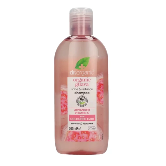 Dr Organic sampon bio guavával, 265 ml