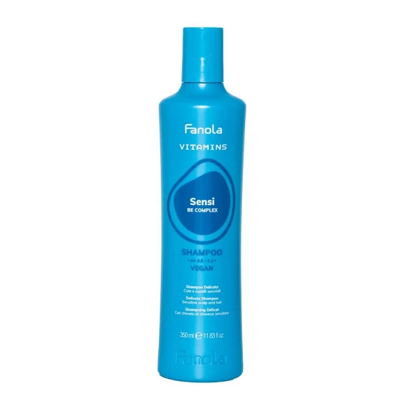 Fanola Vitamins Sensitive Scalp sampon érzékeny fejbőrre, 350 ml