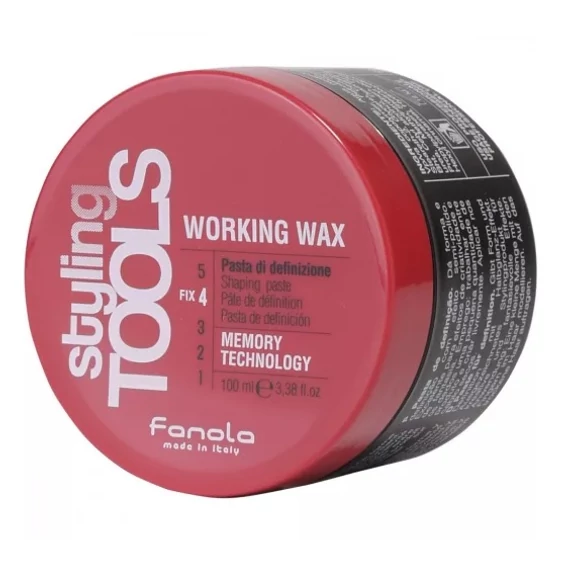 Fanola Working Wax közepes erősségű hajformázó wax, 100 ml