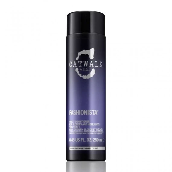 Tigi Catwalk Fashionista Violet kondicionáló szőke hajra, 250 ml