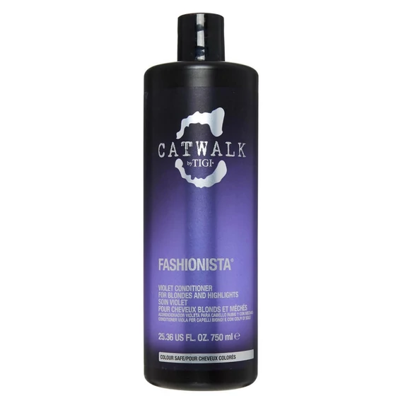 Tigi Catwalk Fashionista Violet kondicionáló szőke hajra, 750 ml