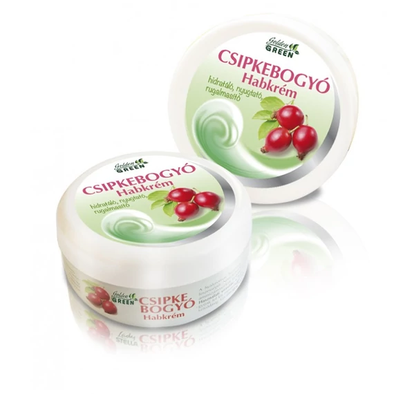 Golden Green Csipkebogyó habkrém, 100 ml