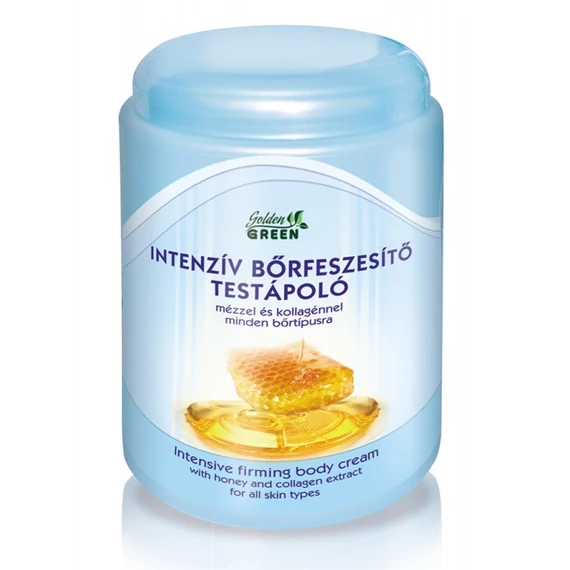 Golden Green Intenzív bőrfeszesítő testápoló mézzel és kollagénnel 1000ml