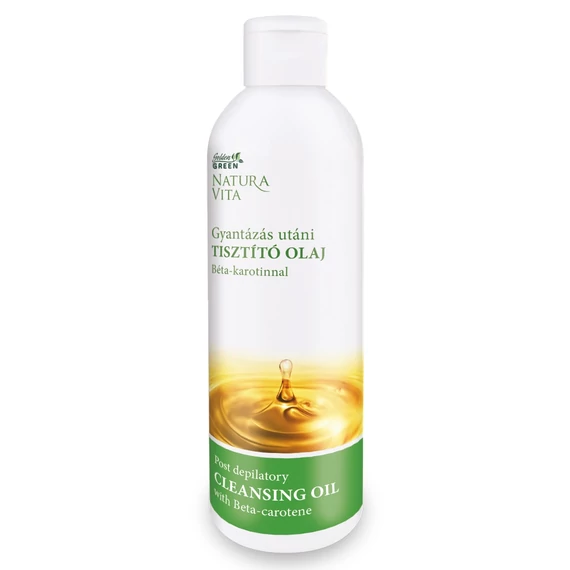 Golden Green Natura Vita gyantázás utáni tisztító olaj, 250 ml