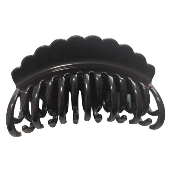 Hair Power sötétbarna hajcsipesz HP135, 8 cm