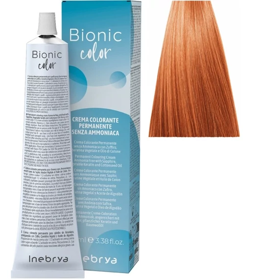 Inebrya Bionic Color ammóniamentes és PPD-mentes hajfesték 8.46
