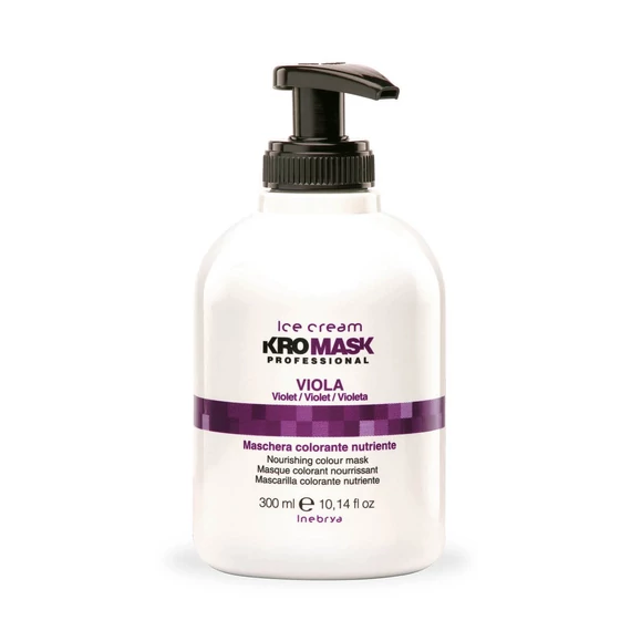 Inebrya Kromask hajszínező hajpakolás, Violet, 300 ml