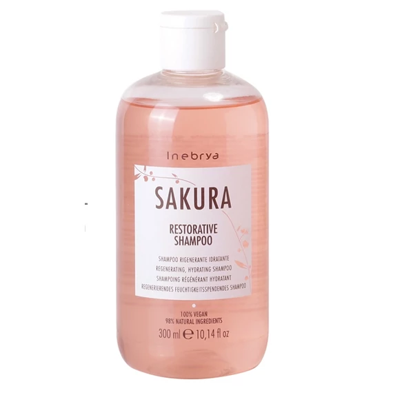 Inebrya Sakura regeneráló sampon, 300 ml