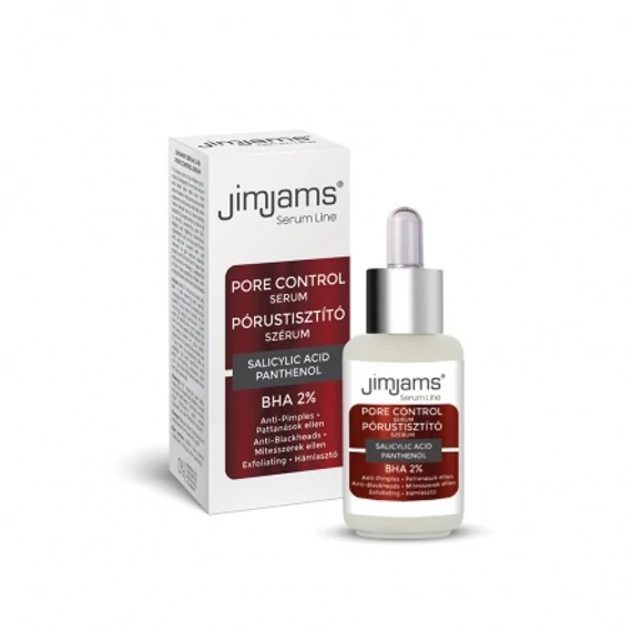 JimJams Serum Line Pórustisztító szérum 2% szalicilsavval, 30ml