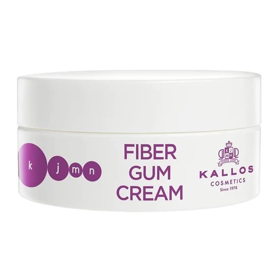 Kallos KJMN Fiber Gum hajformázó krém, 100 ml
