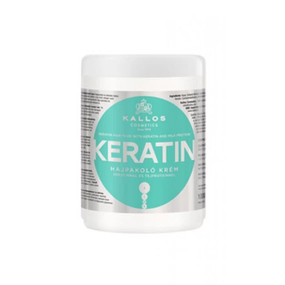Kallos KJMN keratin hajpakolás keratinnal és tejproteinnel, 1 l