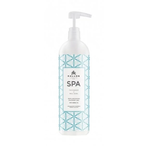 Kallos Spa kényeztető tusfürdő neroli olajjal, 1 l