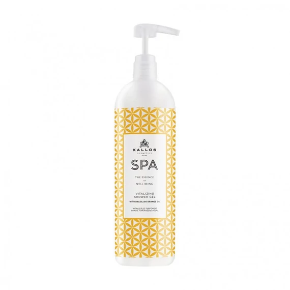 Kallos Spa hidratáló tusfürdő és habfürdőkrém alga kivonattal, 1000 ml