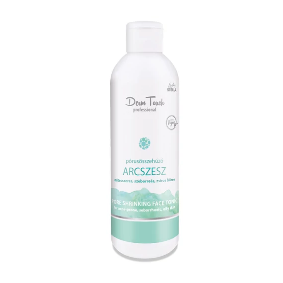 Lady Stella  Derm Touch pórusösszehúzó arcszesz mitesszeres bőrre, 250 ml