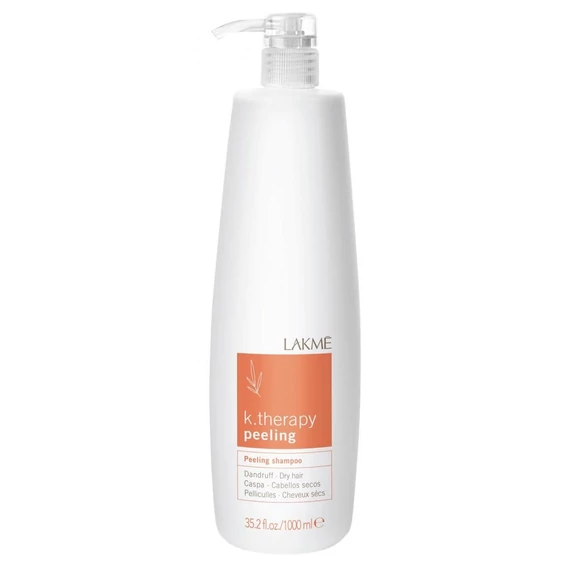 Lakmé K.Therapy Peeling Dry sampon száraz, korpás fejbőrre, 1000 ml