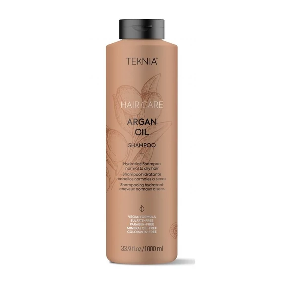 Lakmé Teknia Argan Oil sampon normál és száraz hajra, 1000 ml