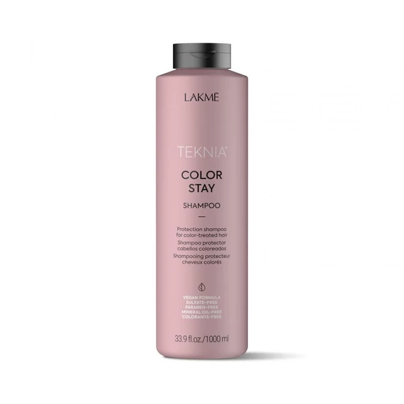 Lakme Teknia Color Stay szulfátmentes sampon  festett hajra, 1000 ml