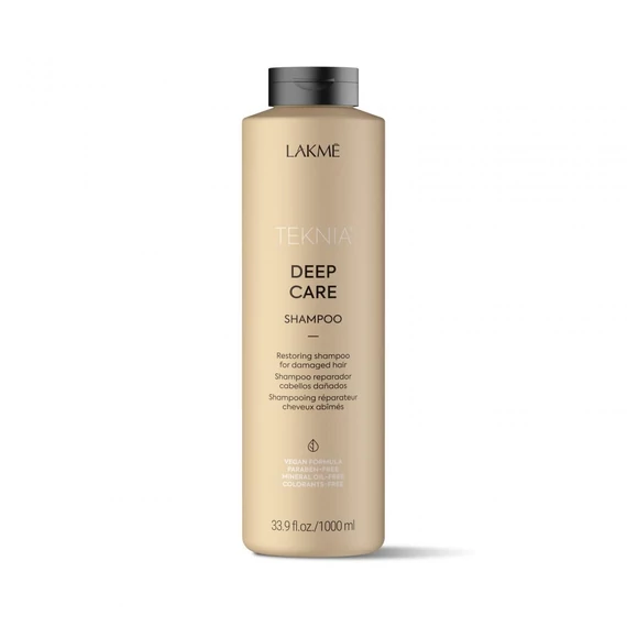 Lakmé Teknia Deep Care helyreállító sampon, 1000 ml